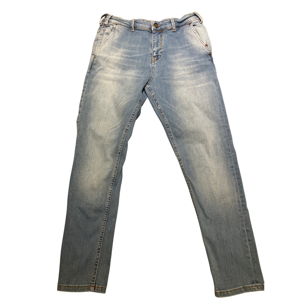ZARA MAN Jeans Men's Size 30 Wash Slim Fit Denim Jeans Mens Made in Turkey